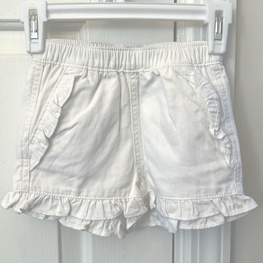 J.Crew factory girls NWT ruffle shorts size 2T